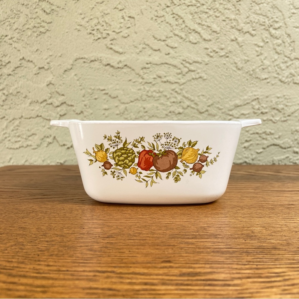 Vintage Corning Ware Spice of Life 5.25” Mini Casserole Dish P-43-B (No Lid)
